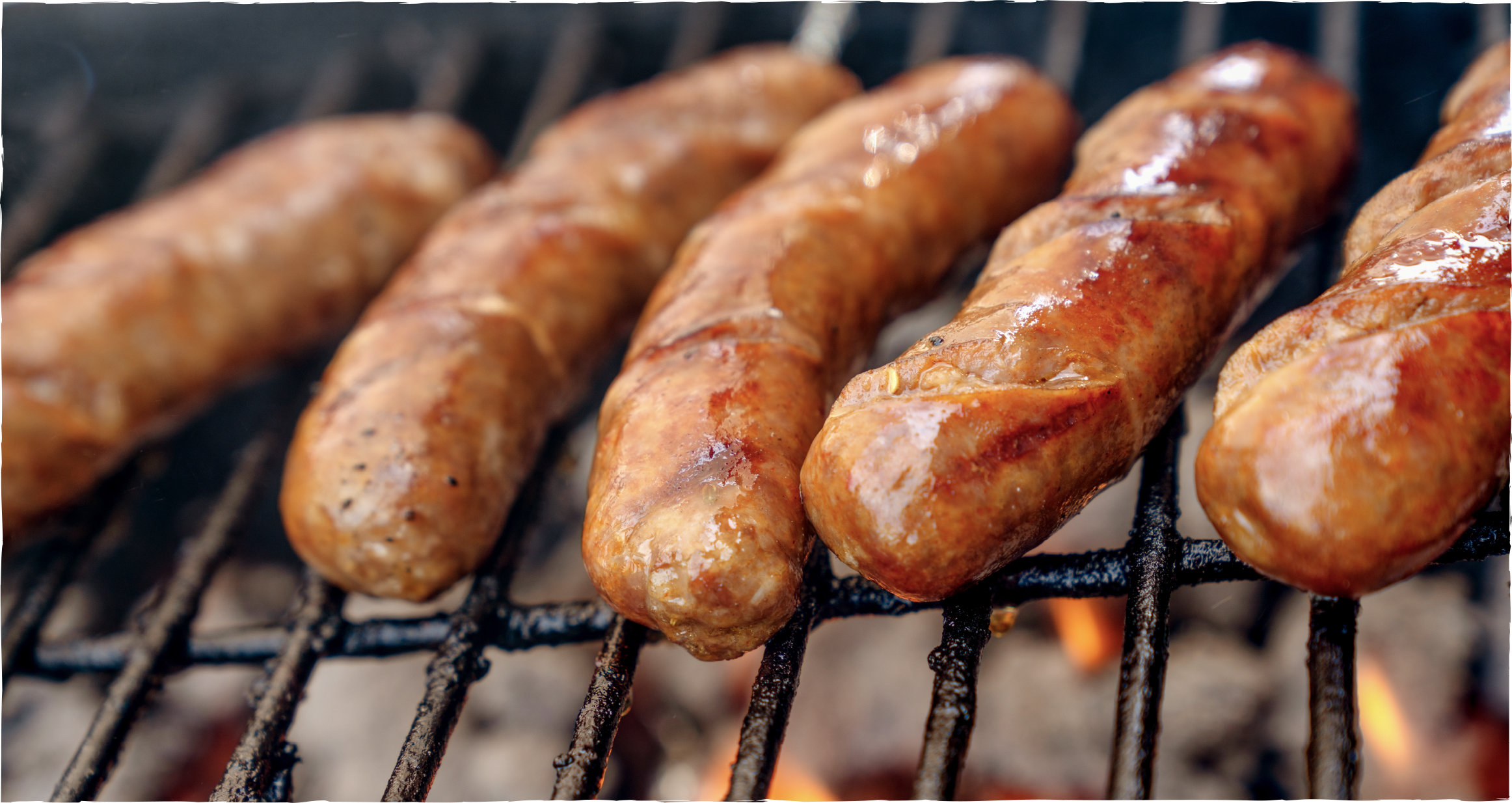 Bratwürste auf dem Grill